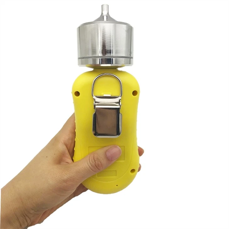 Portable pump multi O2 H2S EX CO gas alarm detector
