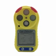 Portatīvais 4In1 multigāzes detektors LEL CO O2 H2S Gāzes analizators